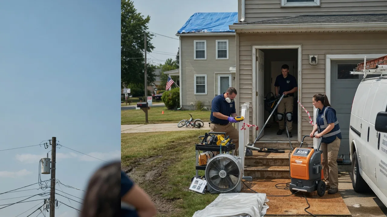 Water Damage Repair in Posen, IL near me